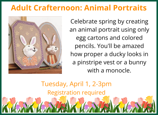 Adult Crafternoon: Animal Portraits