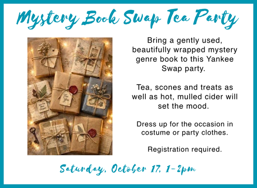 Mystery Book Swap Tea Party