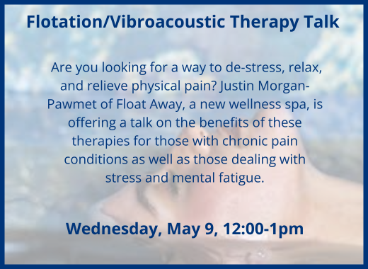 Flotation/Vibroacoustic Therapy Talk 